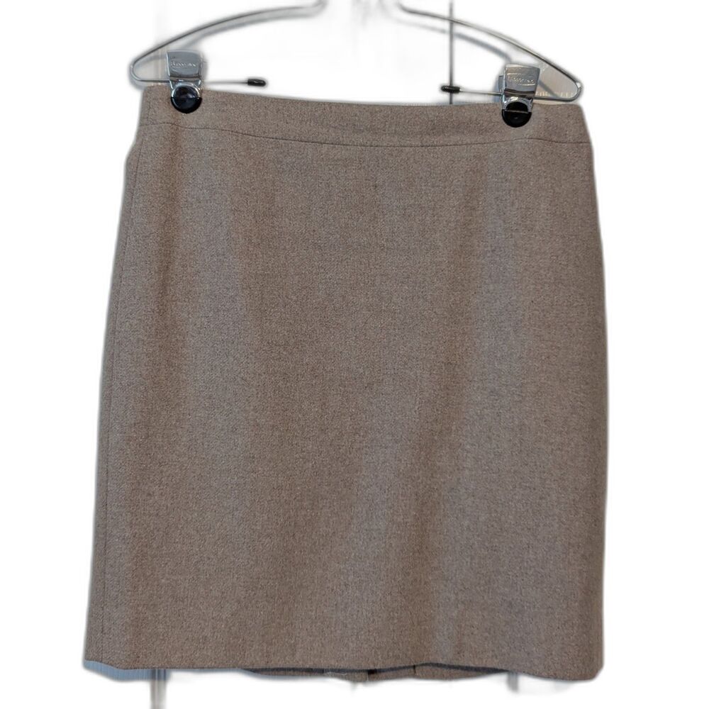 J.Crew Wool Blend Pencil Skirt Women’s Size 8 Classic Career Capsule Pieces